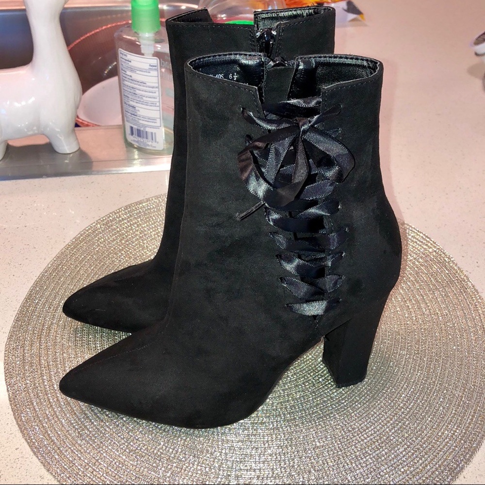 Pointed Toe Ankle Booties